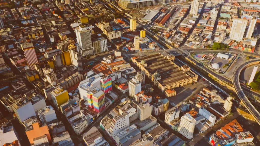 Urban city destination